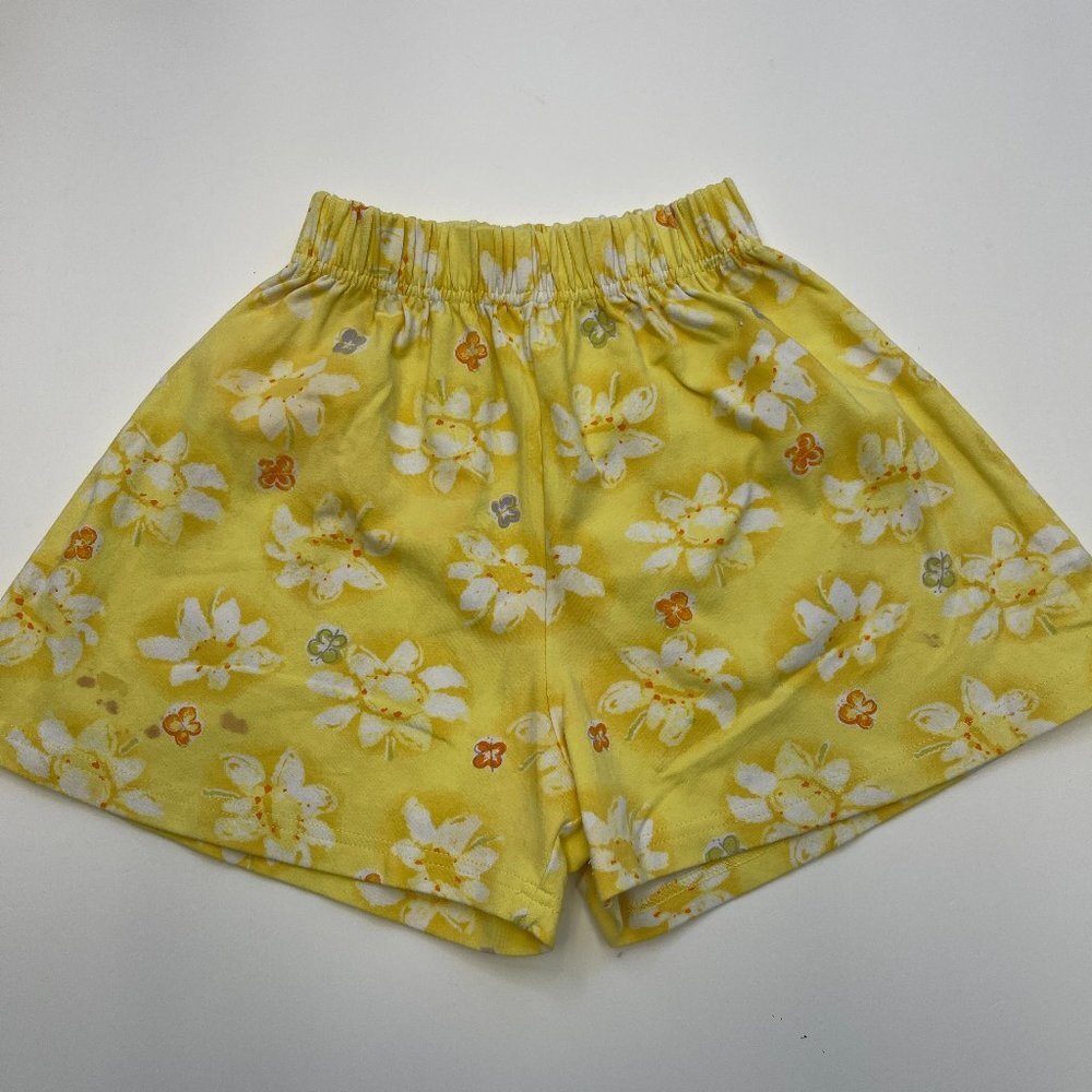 CATIMINI Floral Cotton Shorts Size 4